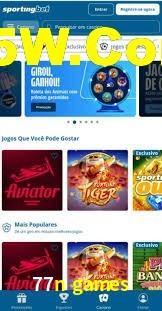 APP oficial da 77n games para mobile